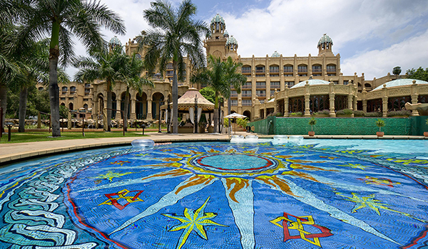Complexo de Sun City e o The Palace na África do Sul
