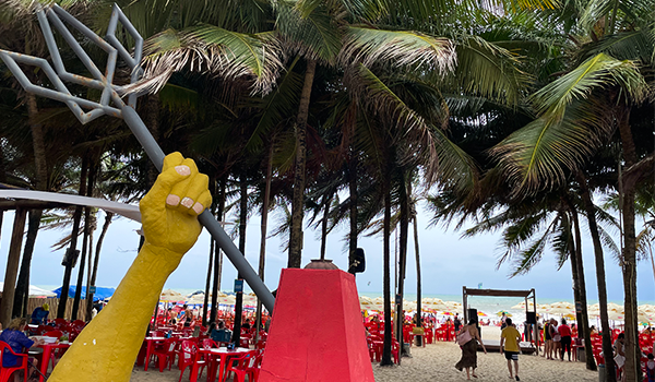 barracas de praia de Fortaleza