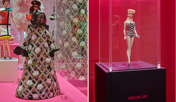 Barbie no Museu do Design em Londres,