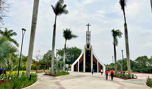 Parque Três Pescadores em Aparecida