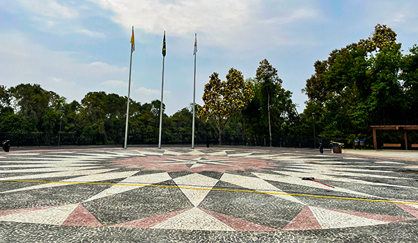 Parque Três Pescadores em Aparecida