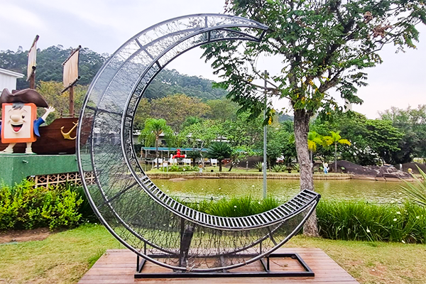 Parque Três Pescadores em Aparecida