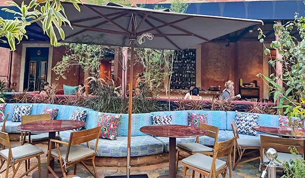 Foto do Restaruante Preta Maria no Complexo Matarazzo ao lado do Rosewood Hotel.